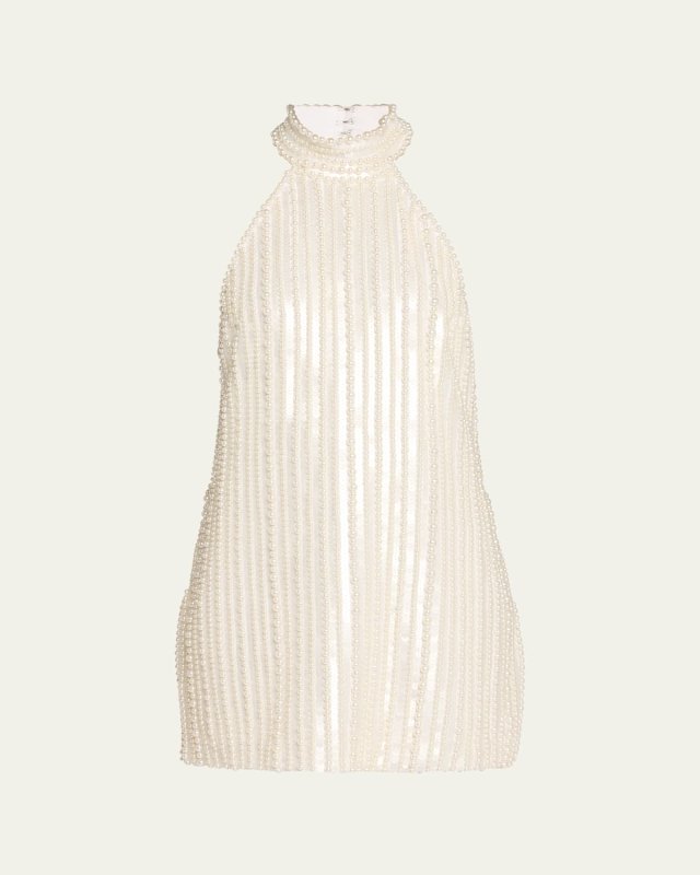 Yaeko Embellished Mini Dress